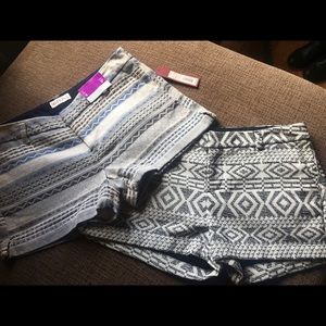 Two pairs of shorts